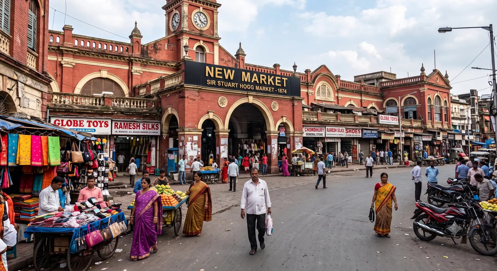 New Market (Hogg Market), Kolkata — the famous 19th century covered market